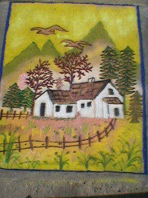 300x400 Drawing Art, Patel Colony - Colony Drawing