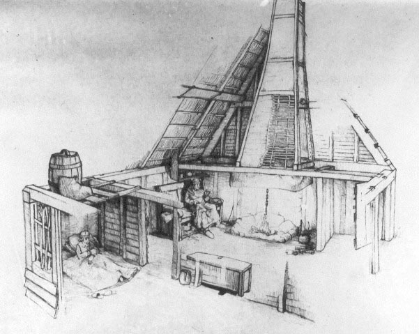 601x479 the plymouth colony archive project - Colony Drawing