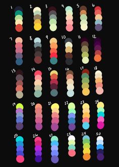 236x330 So Many Color Palettes Drawing References Color Palette - Color Palette Drawing