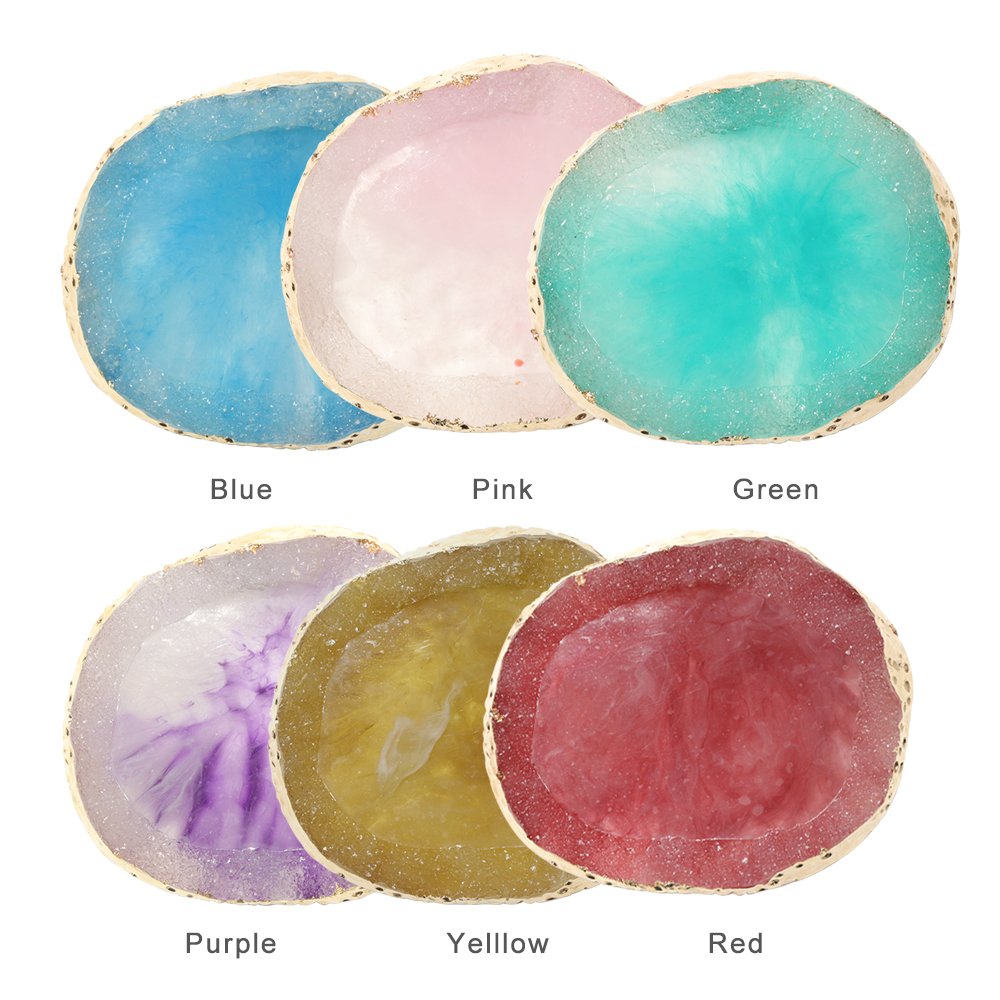 1000x1000 natural resin stone color palette nail tools - Color Palette Drawing