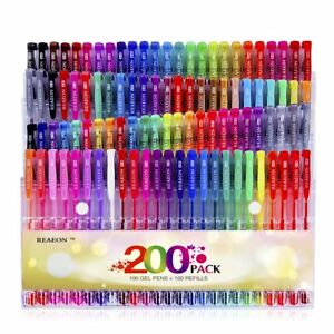 300x300 Color Gel Pens Coloring Set Drawing Sketch Pen Art Supplies - Color Sketch Pen Drawing