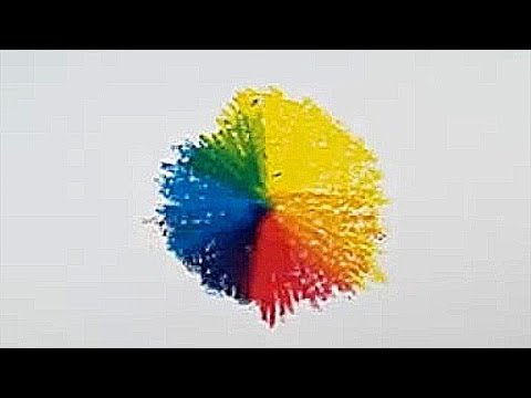480x360 how to draw a colour wheel using primary colours - Color Wheel Drawing