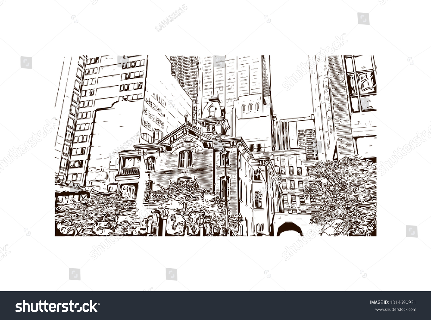 1500x1114 Downtown Denver Drawing Sketch And Denver, City In Colorado Hand - Colorado Drawing