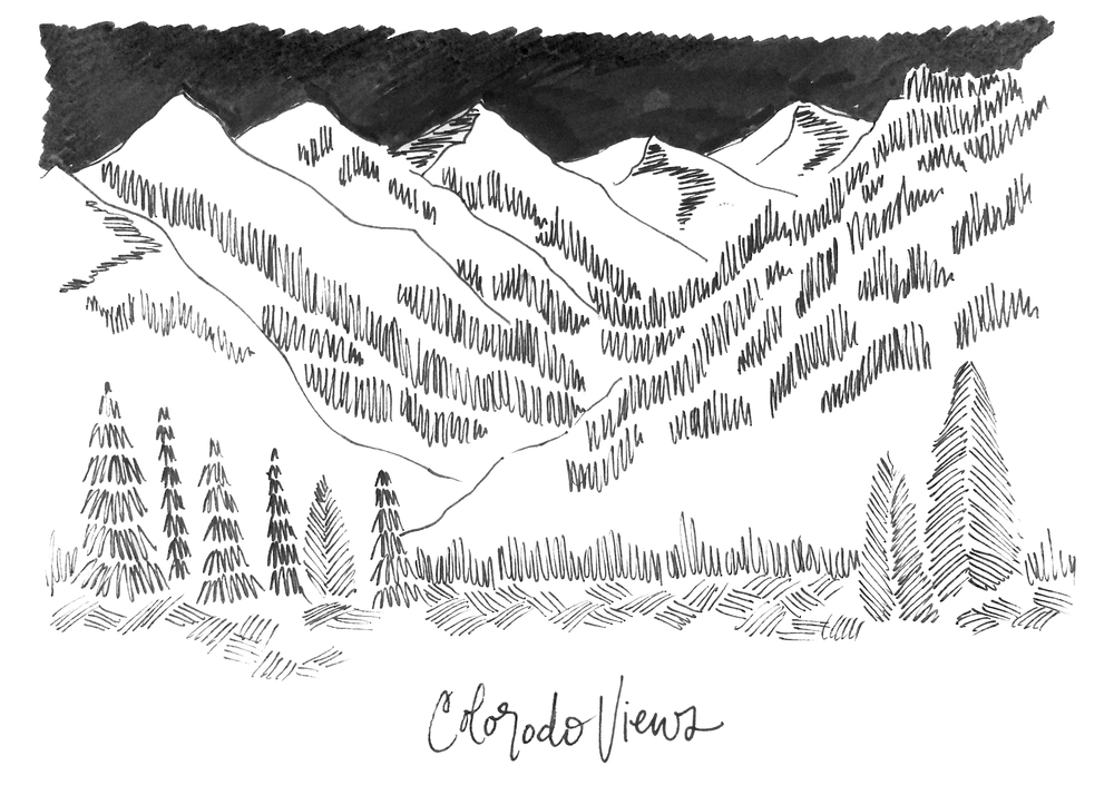 1000x714 How To Travel + Rest Well - Colorado Drawing