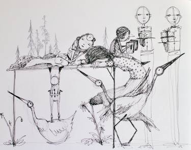 375x295 Life's Many Gifts Colorado Drawing - Colorado Drawing