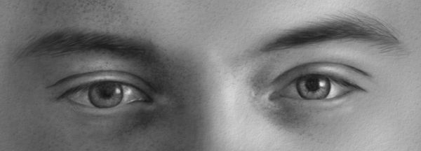 600x216 Charcoal Portraits - Colored Charcoal Drawing