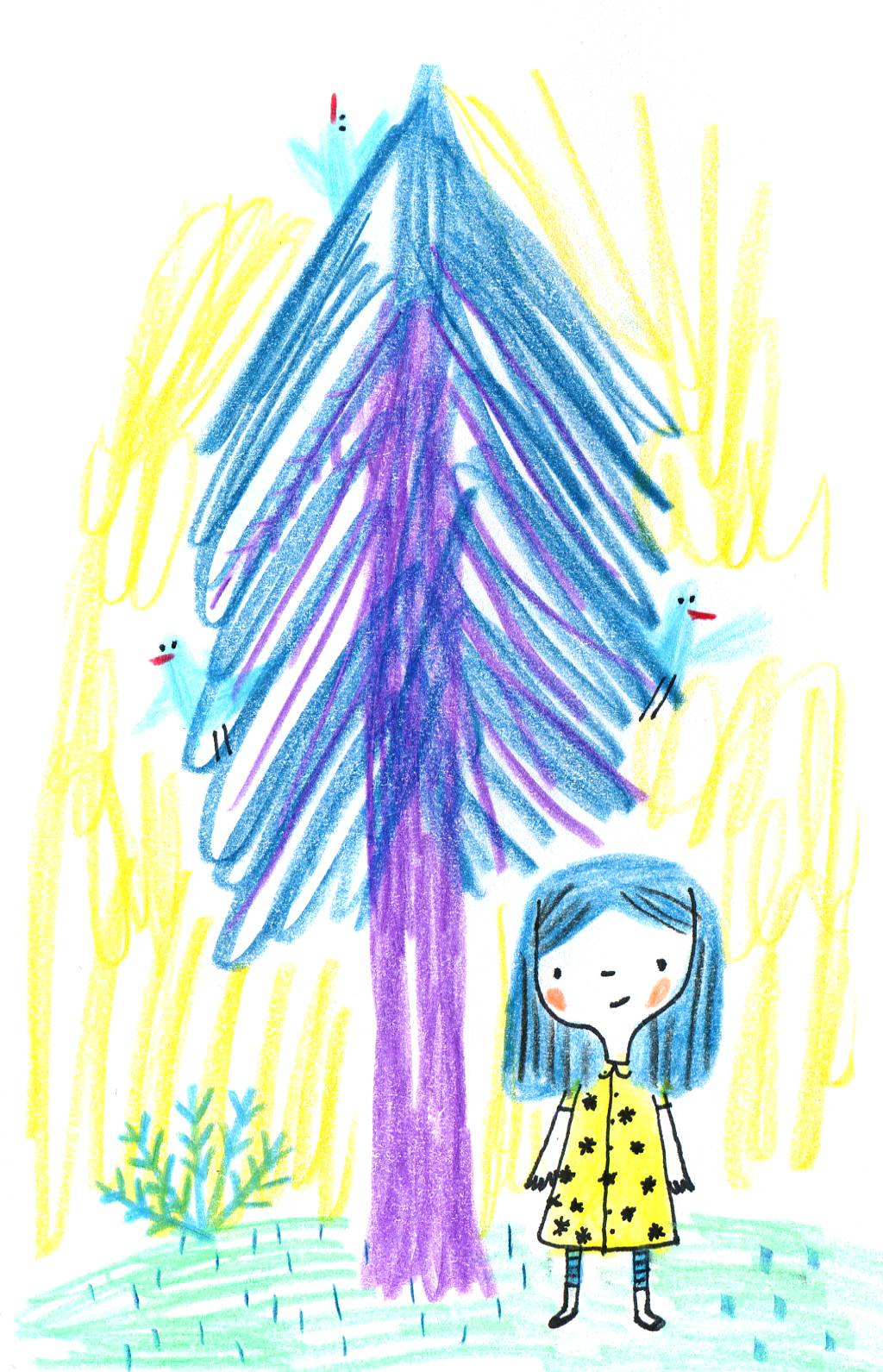 1024x1591 Adobe Photoshop - Colored Drawings