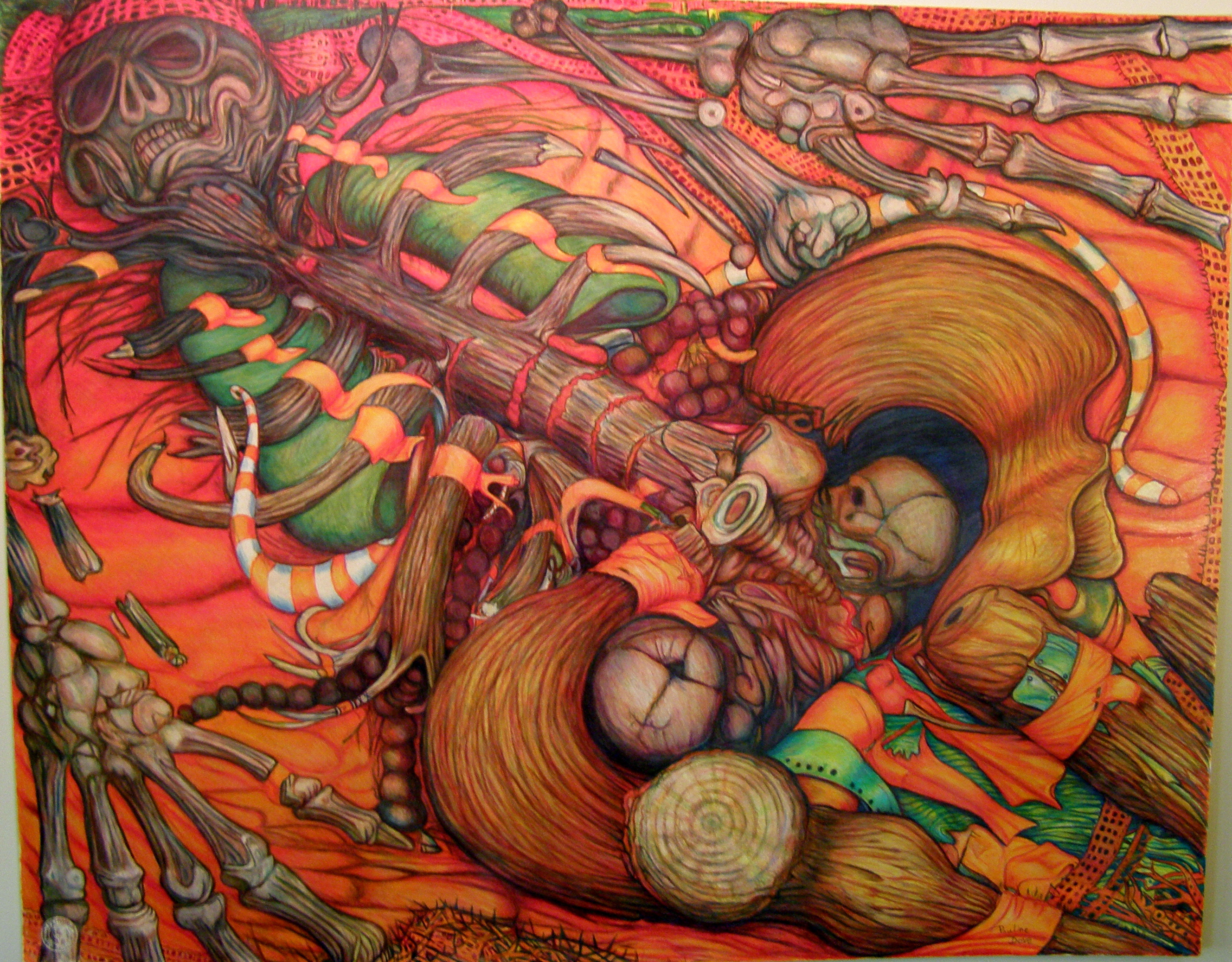 2656x2075 colored pencil drawings pauline dove lamal - Colored Drawings