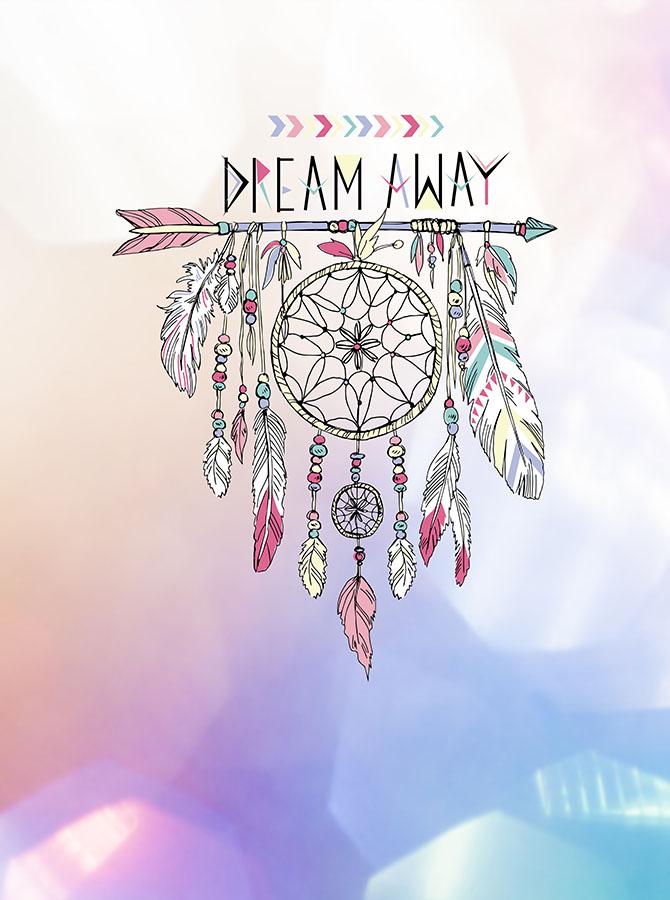 Colorful Dream Catcher Drawing at PaintingValley.com | Explore ...