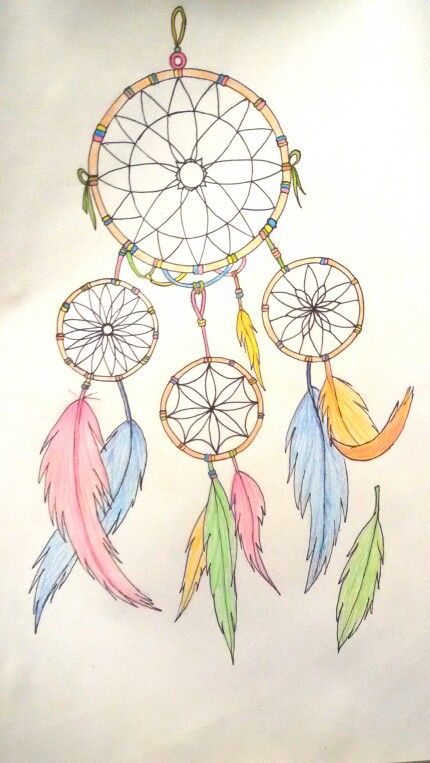 430x763 drawing dreamcatcher color miss z dream catcher drawing, dream - Colorful Dream Catcher Drawing