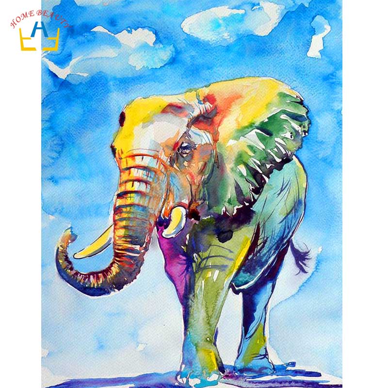 800x800 detail feedback questions about colorful elephant modular pictures - Colorful Elephant Drawing