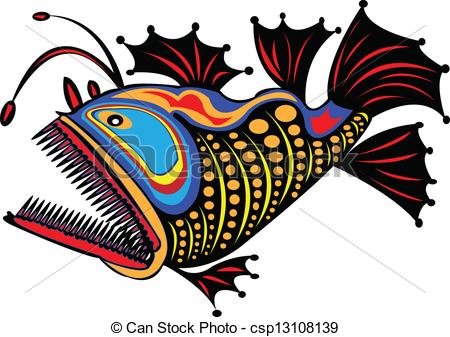 450x337 Fish Colourful Fish - Colorful Fish Drawing