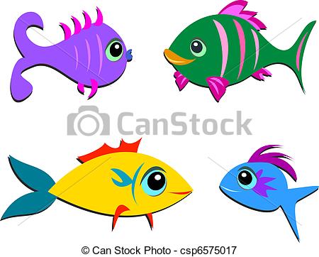 450x362 Mix Of Different Shaped Fish Here Is A Group Of Cute Colorful Fish - Colorful Fish Drawing