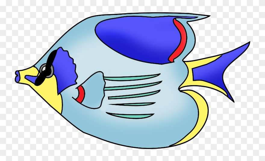 880x537 Vector Black And White Download Fish Clip Art Colorful - Colorful Fish Drawing