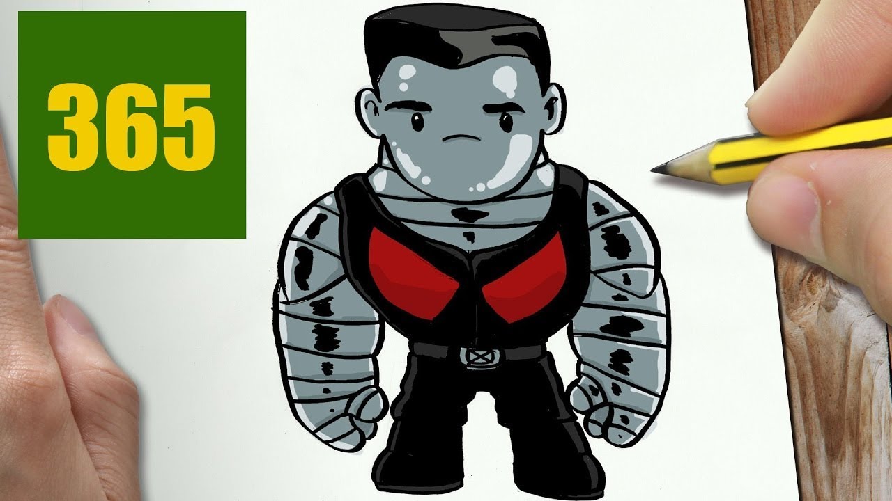 1280x720 how to draw a colossus cute, easy step - Colossus Drawing