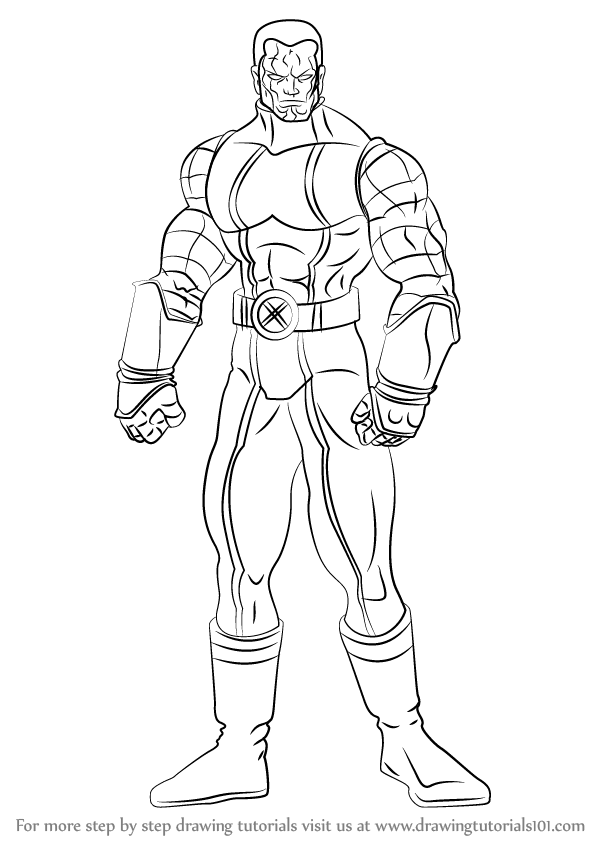 598x844 learn how to draw colossus - Colossus Drawing