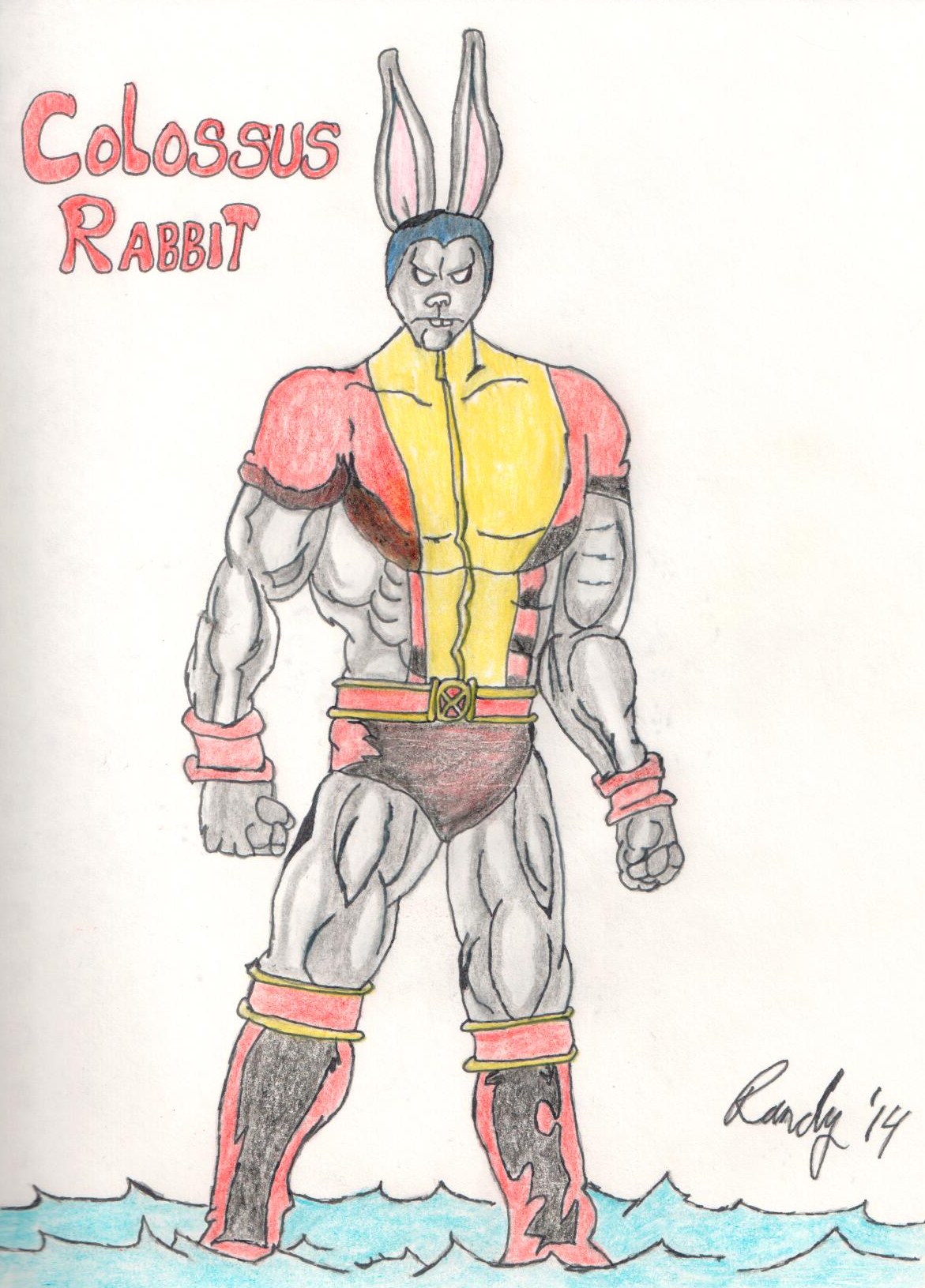 1171x1631 colossus my nerdy comic drawings - Colossus Drawing