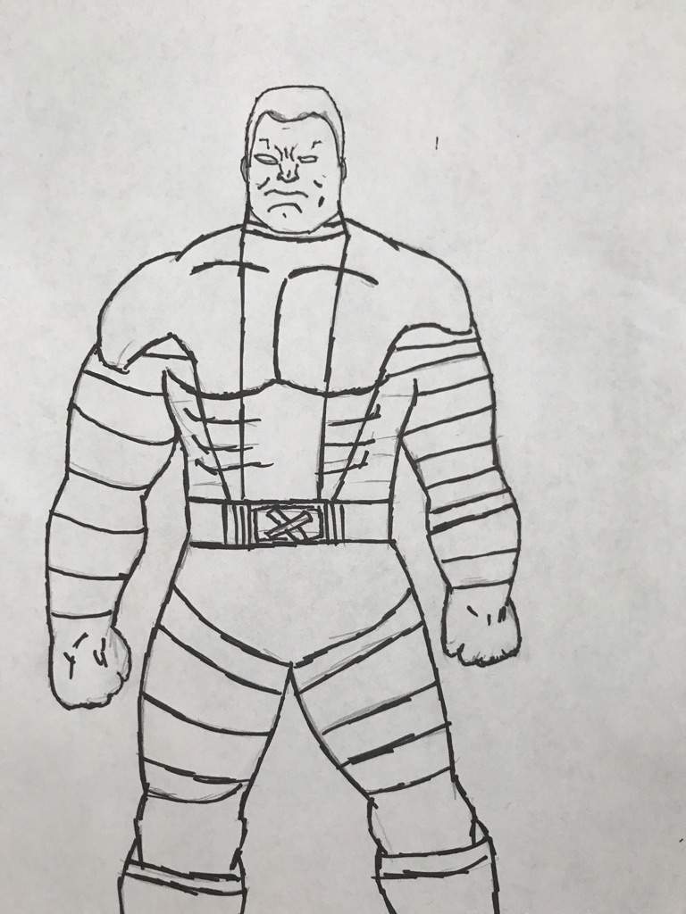 768x1024 colossus drawing comics amino - Colossus Drawing