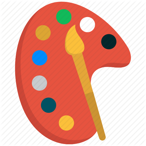 512x512 brush, colour, drawing, paint, plate, sketch, tool icon - Colour Drawing