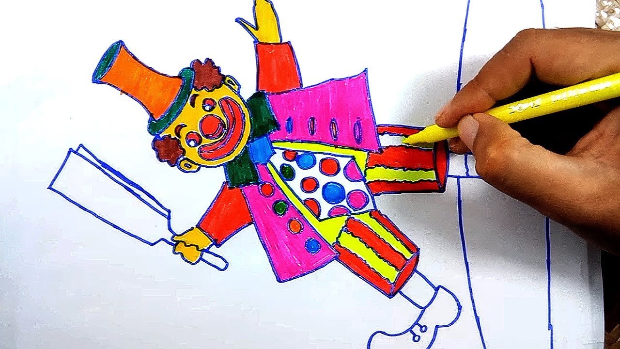 Drawing With Painting Colours Easy For Kids - Finaaseda