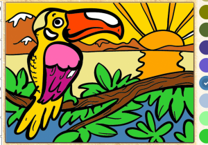 300x210 Easy Nature Drawing Images For Kids - Colour Drawing For Kids