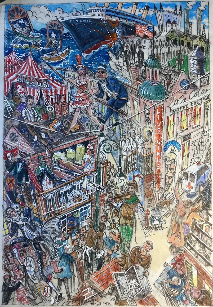 900x1297 Graham Foster - Colour Drawing Images