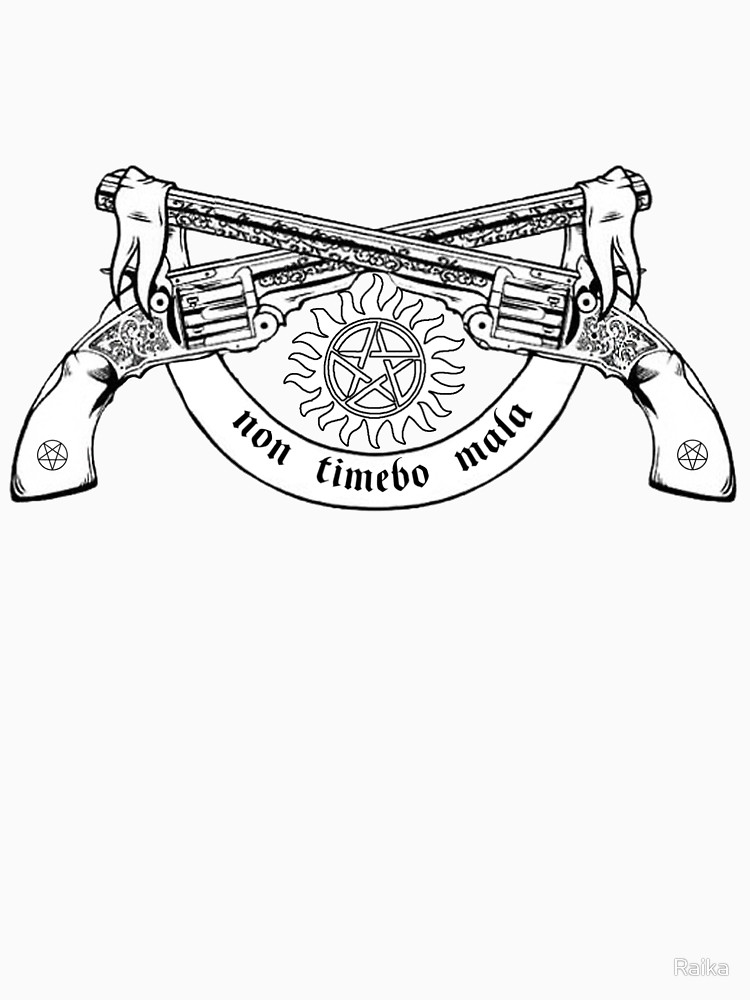 750x1000 non timebo mala - Colt Drawing