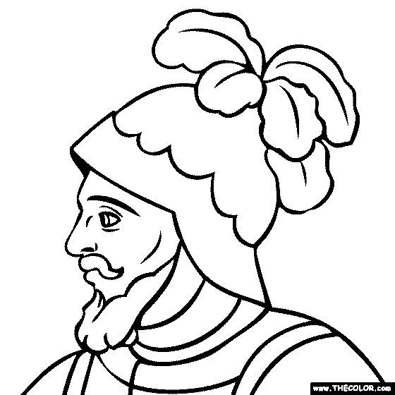 560x560 christopher columbus drawing easy - Columbus Drawing