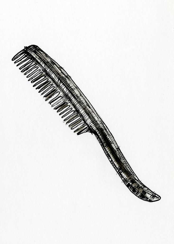 Comb Drawing at PaintingValley.com | Explore collection of Comb Drawing