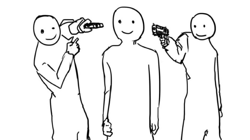 800x450 guns and close combat explained with simple drawings - Combat Drawings