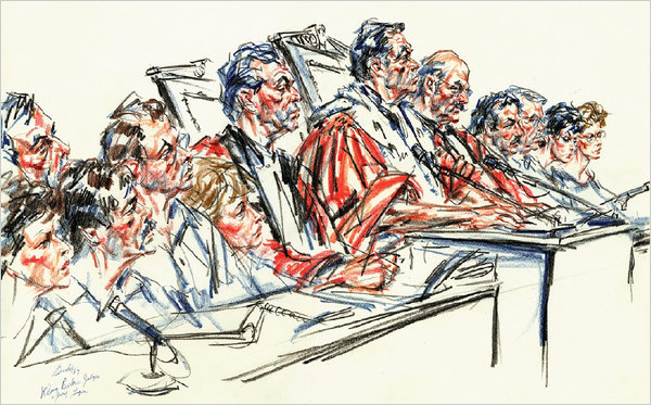 600x373 howard brodie, combat and courtroom artist, dies - Combat Drawings