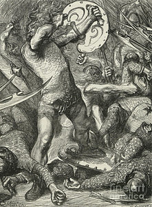 221x300 medieval combat drawings fine art america - Combat Drawings