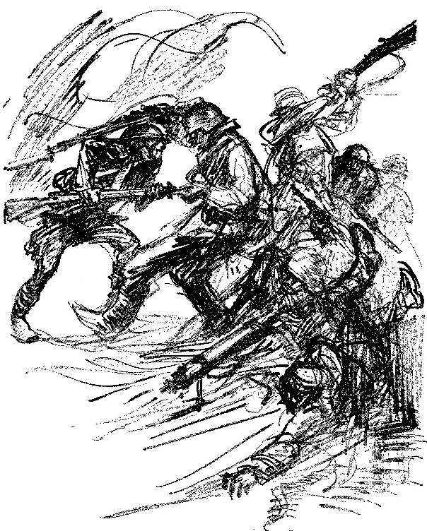 604x752 combat art - Combat Drawings