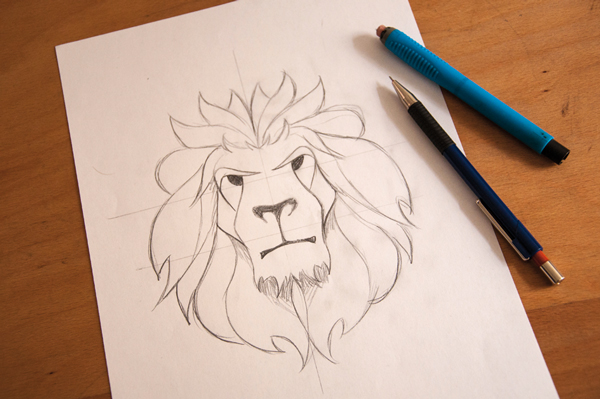 600x399 Combine Hand Drawn Sketches With Photoshop Photoshop Creative - Combine Drawing