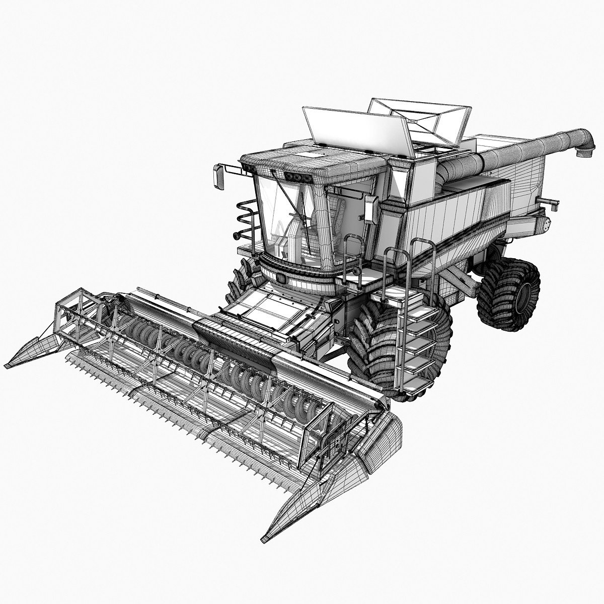 Combine Harvester Drawing at Explore collection of
