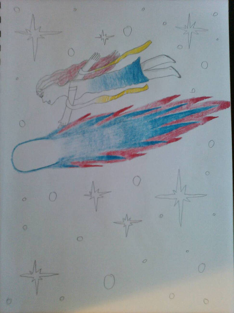 774x1032 comet drawing - Comet Drawing