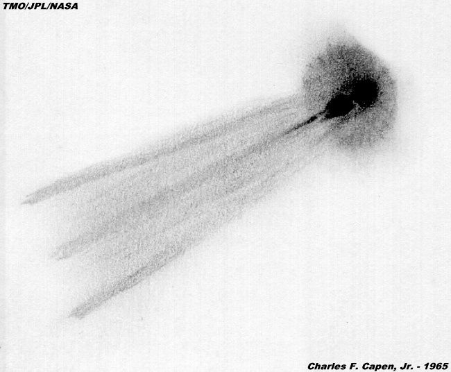 650x536 comet drawing - Comet Drawing