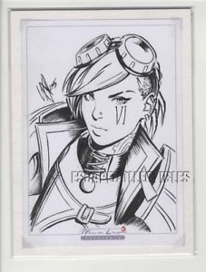 227x300 vi original comic book art sketch drawing warren louw ebay - Comic Book Drawing