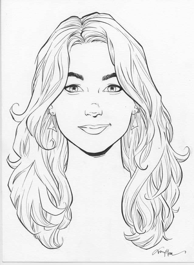 638x869 drawing comic book faces - Comic Book Drawing