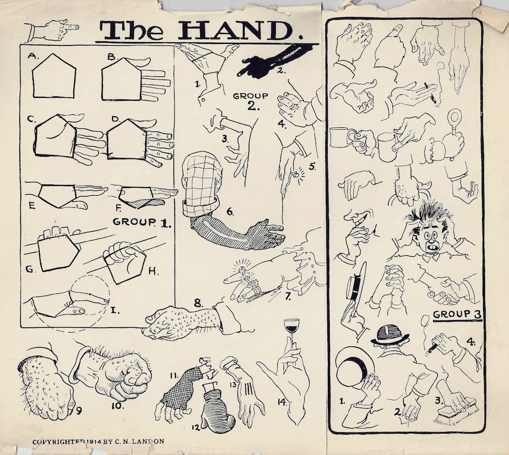 1000x893 figure drawing the landon course of cartooning - Comic Figure Drawing