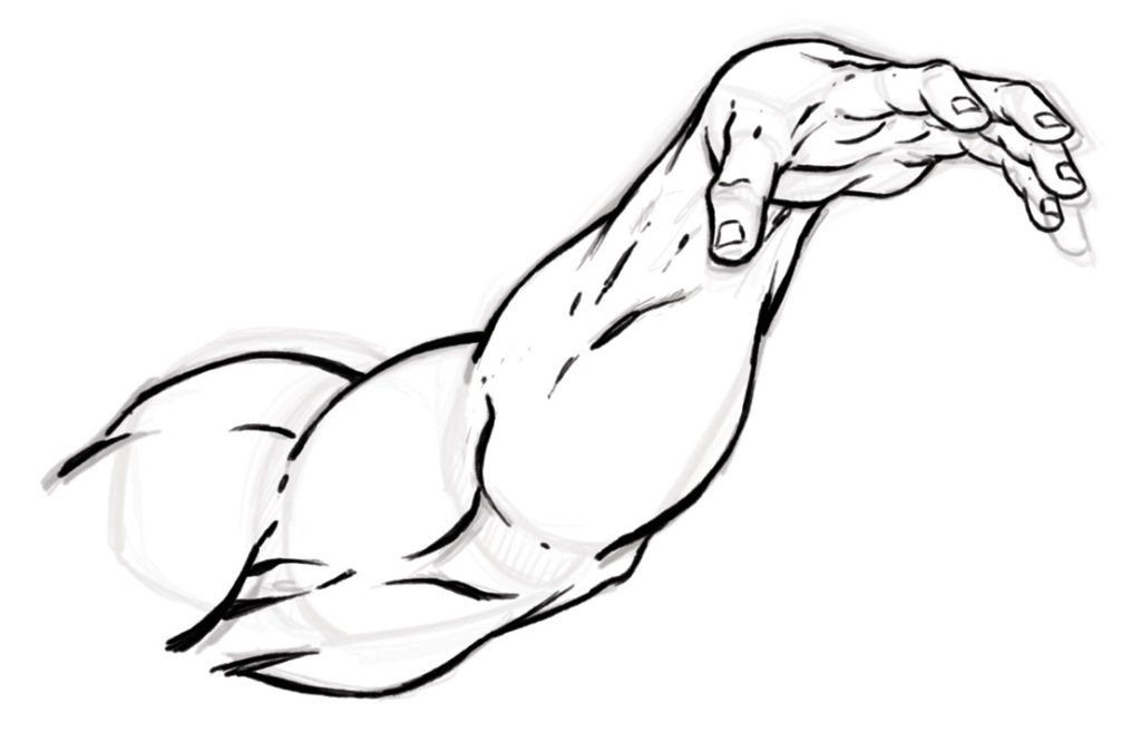 1024x666 how to draw foreshortening for character poses - Comic Figure Drawing