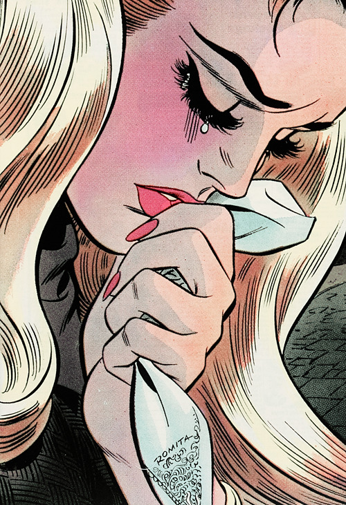 500x731 Pretty Drawing Illustration Art Hair Girl Sad Vintage Cartoon - Comic Girl Drawing