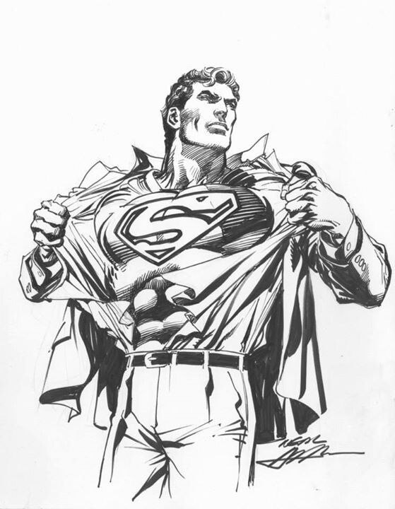 559x720 Superman Drawing Comic For Free Download - Comic Hero Drawing