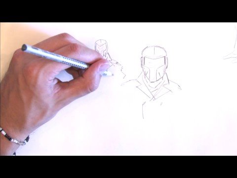 480x360 illustration drawing tips how to create a comic book hero - Comic Hero Drawing