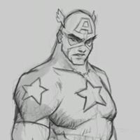 200x200 Best Drawing Technique And Inspiration Images Drawing - Comic Hero Drawing
