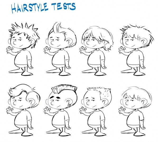 598x539 how to create a cartoon strip character cartoon art - Comic Strip Drawing