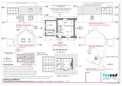 390x275 commercial building plans, bim design, building architecture - Commercial Building Drawing