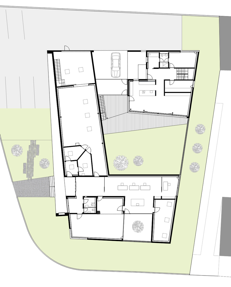 804x1000 gallery of residential and commercial building messer ssm - Commercial Building Drawing