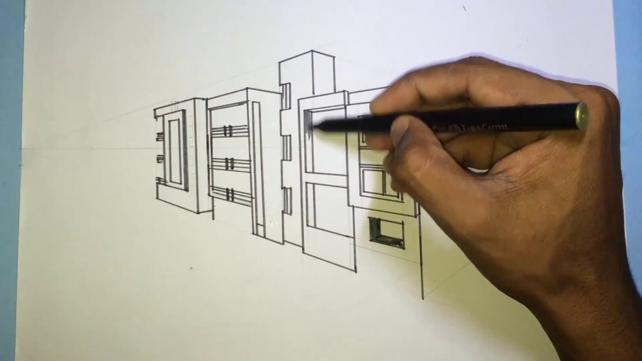 1280x720 architecture commercial building drawing - Commercial Building Drawing