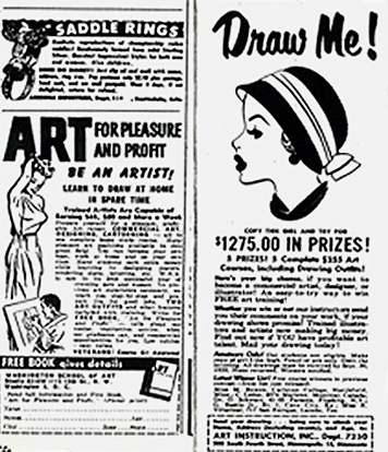 356x414 draw me schools of commercial art design observer - Commercial Drawing